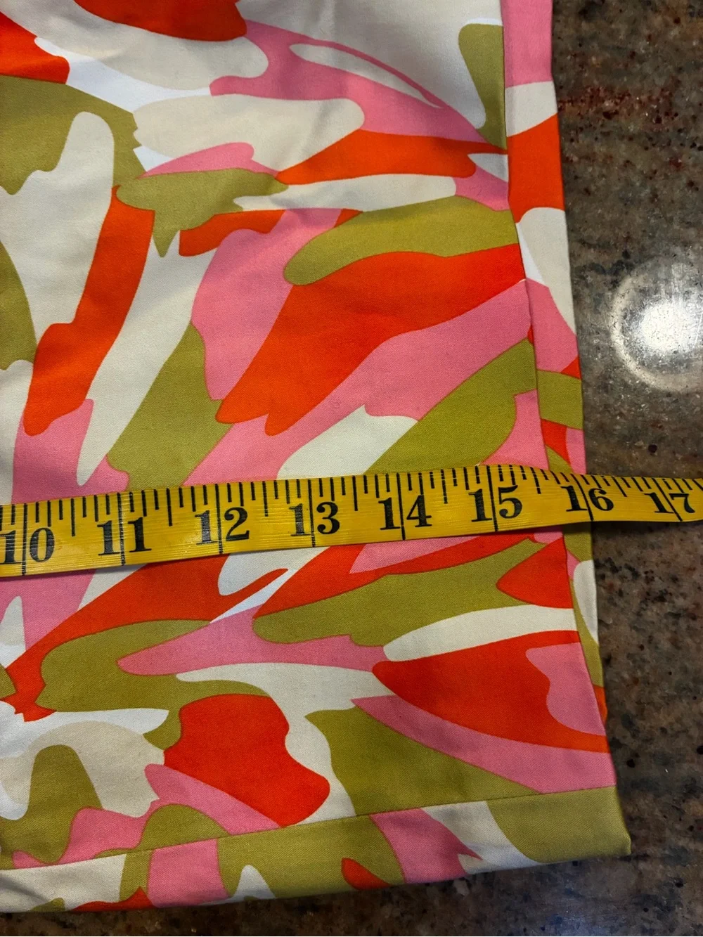 J Crew Woman’s Pink, Red, White & Green Printed Mini Skirt, Size: 8